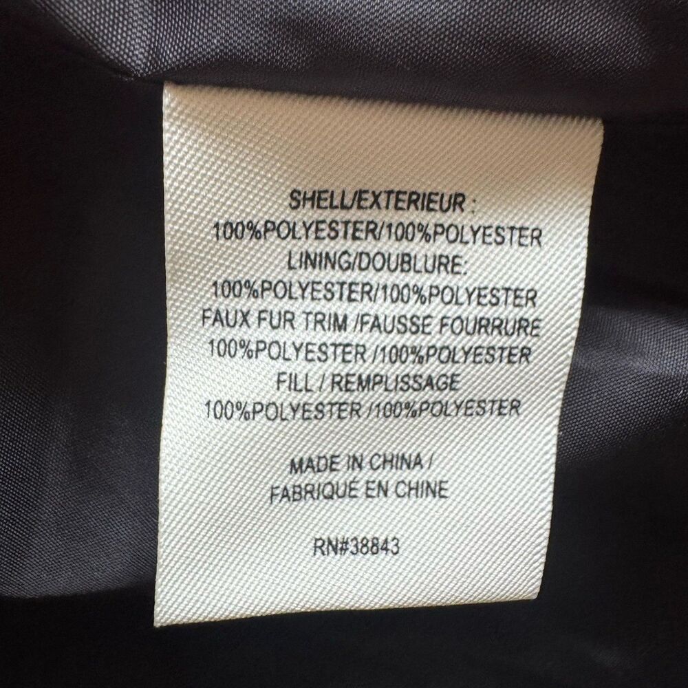 Maralyn & Me Hooded Black Puffer Jacket Quilted Women’s (Junior) Size M - Picture 9 of 16